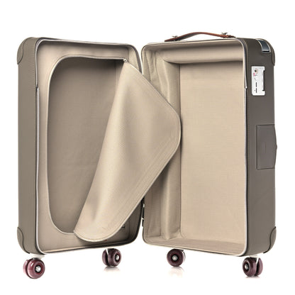 Hermes Taurillon Regate RMS Suitcase Etain Fauve Rouge H 9 of 16