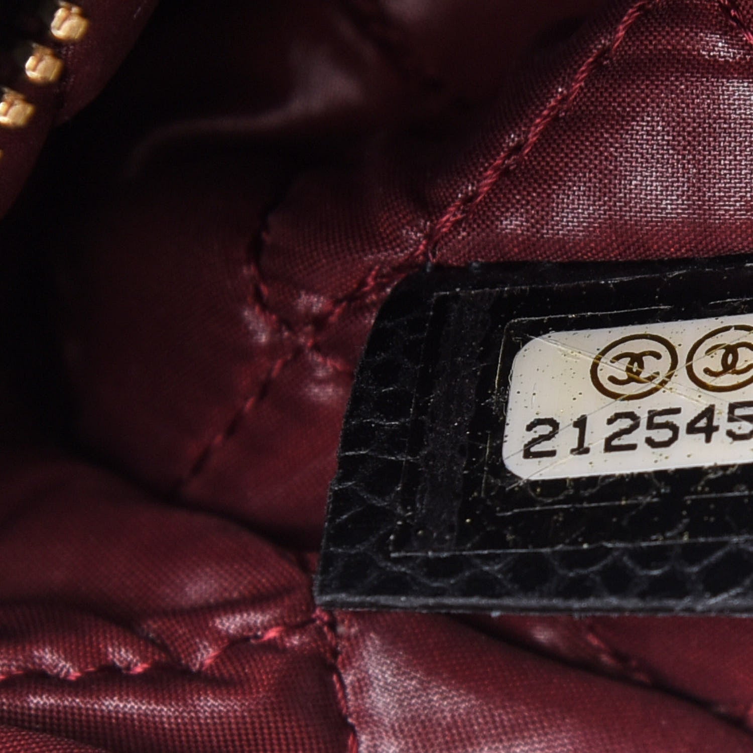 Chanel Caviar Quilted CC Beauty Clutch Black 6 of 6