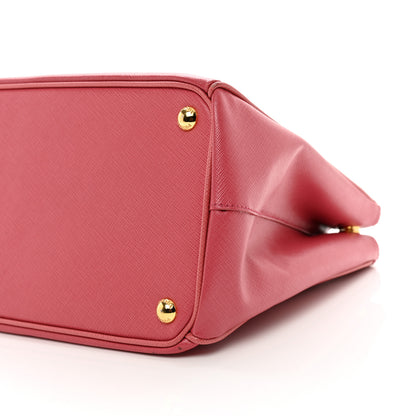 Prada Saffiano Lux Medium Tote Peonia 7 of 12