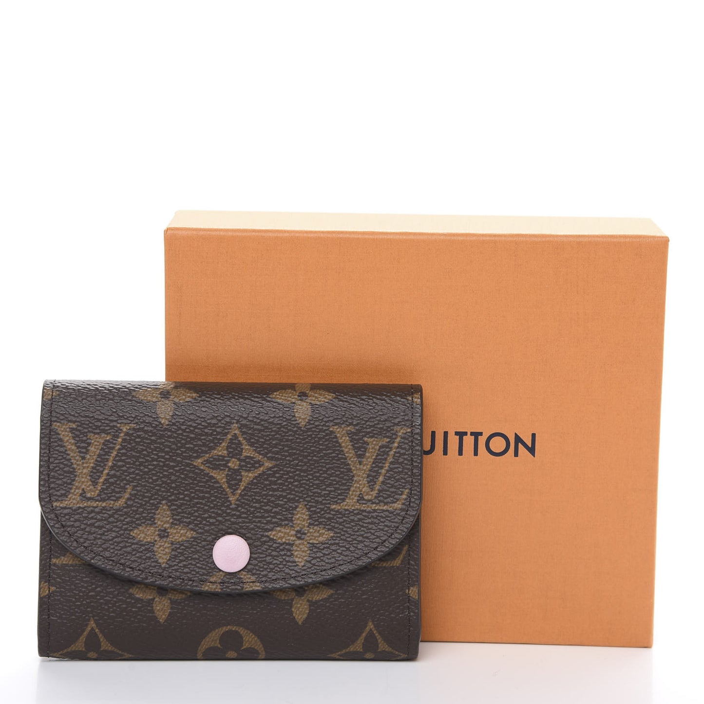 Monogram Rosalie Coin Purse Rose Ballerine