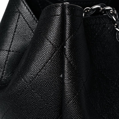 Chanel Caviar Stitched Large Shopping Tote Black 11 of 14