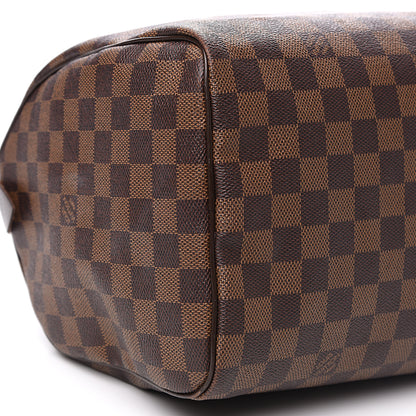 Louis Vuitton Damier Ebene Speedy 30 9 of 13