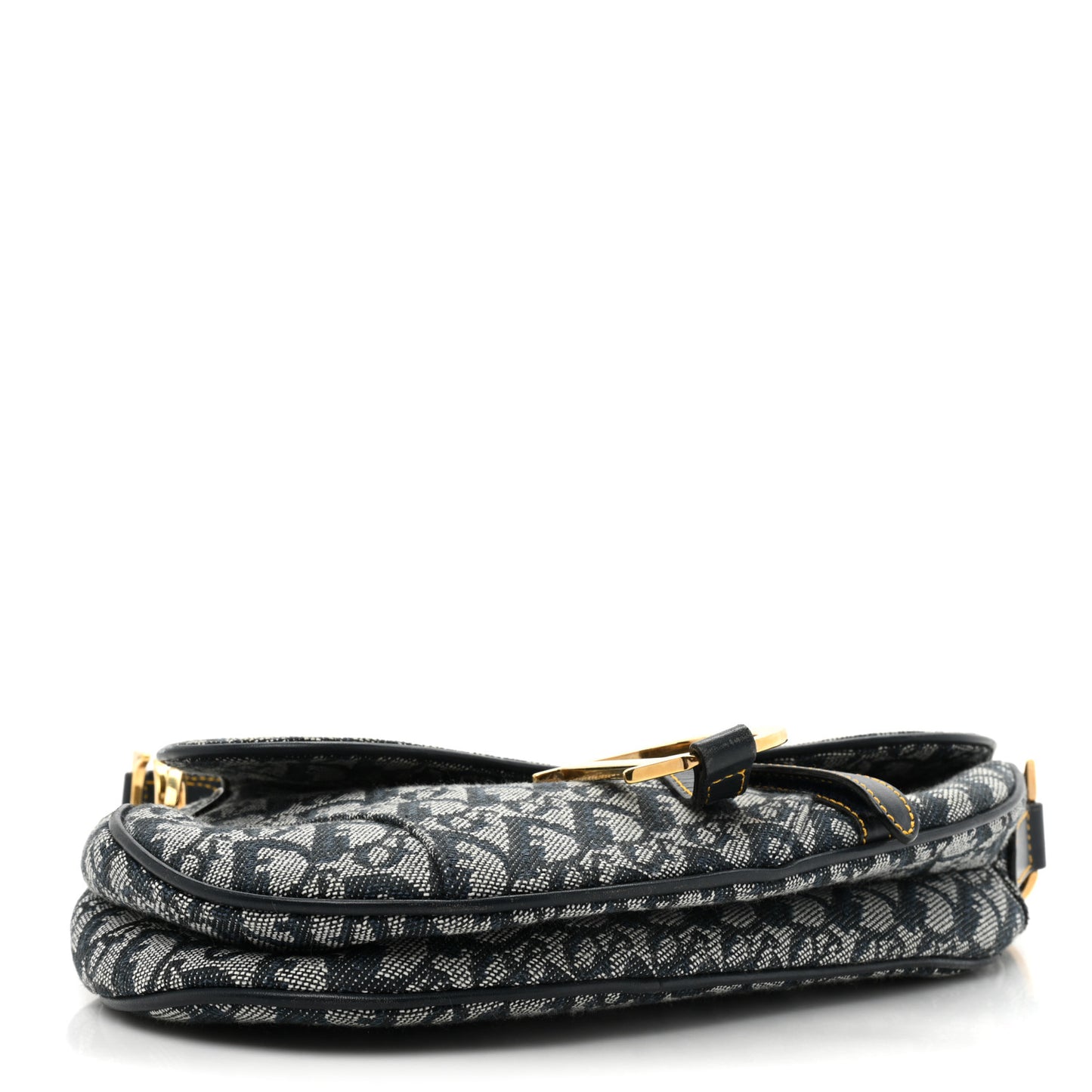 Monogram Saddle Bag Blue