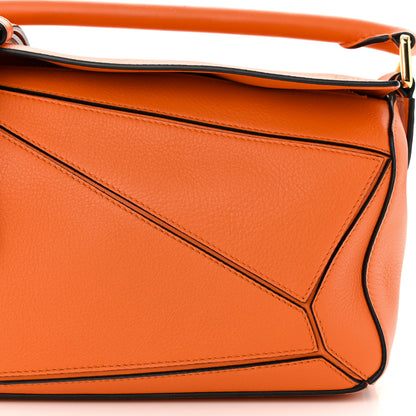 Loewe Calfskin Small Puzzle Bag Coral 7 of 12