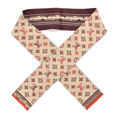 Louis Vuitton Silk Monogram Mondots Bandeau 1 of 4