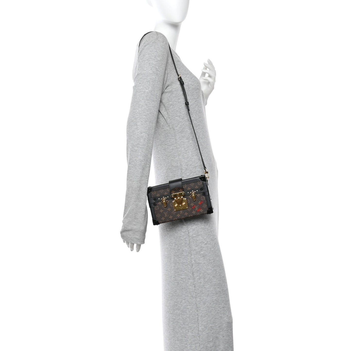 Monogram Petite Malle Black