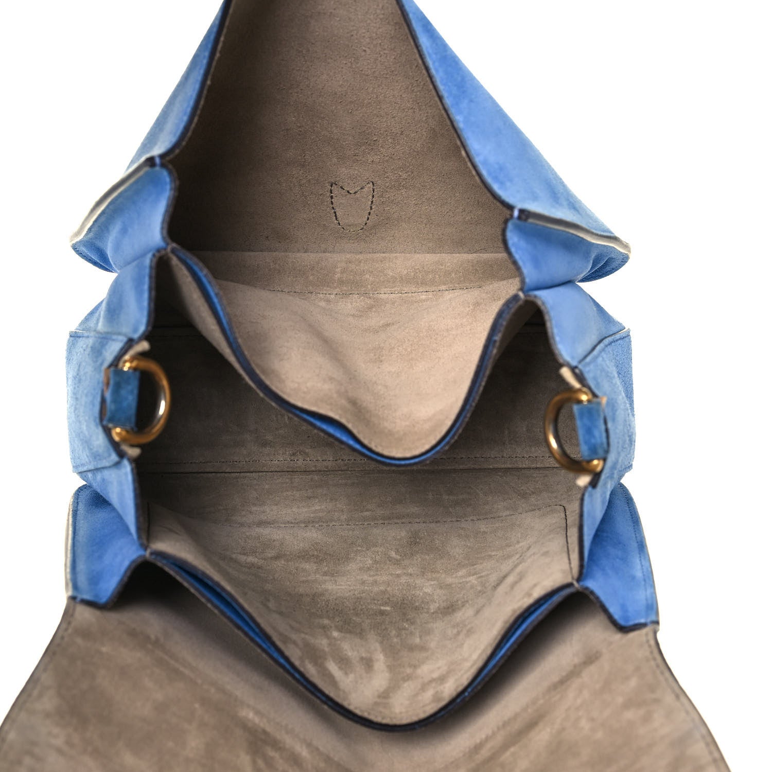 Gucci Soft Suede Small Jackie Shoulder Bag Cerulean Blue 4 of 14