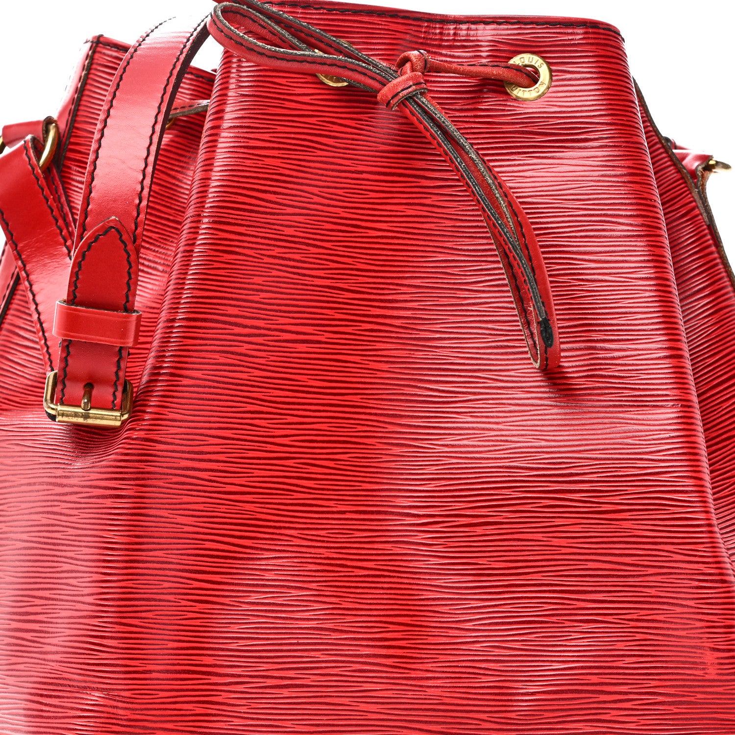 Louis Vuitton Epi Noe Castillan Red 7 of 10