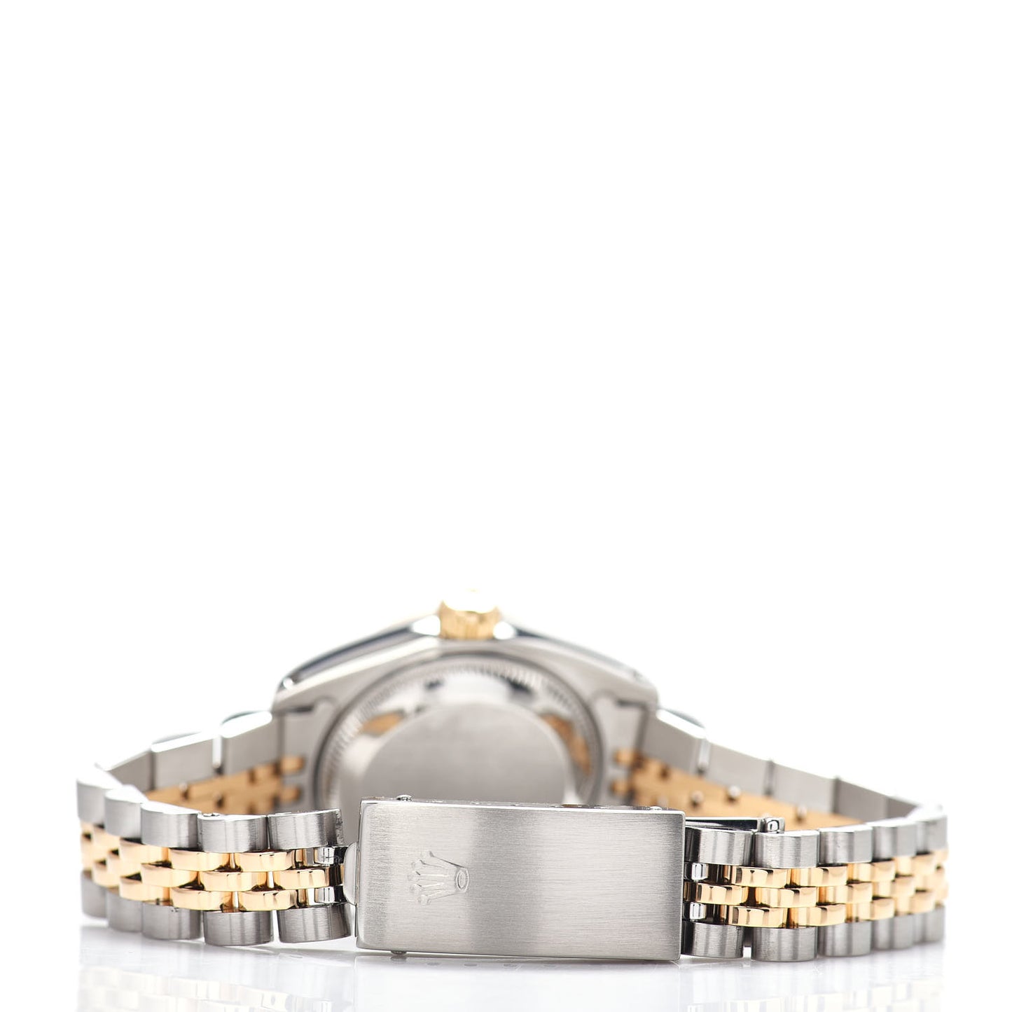 Stainless Steel 18K Yellow Gold Diamond 26mm Oyster Perpetual Datejust Watch Champagne 69173