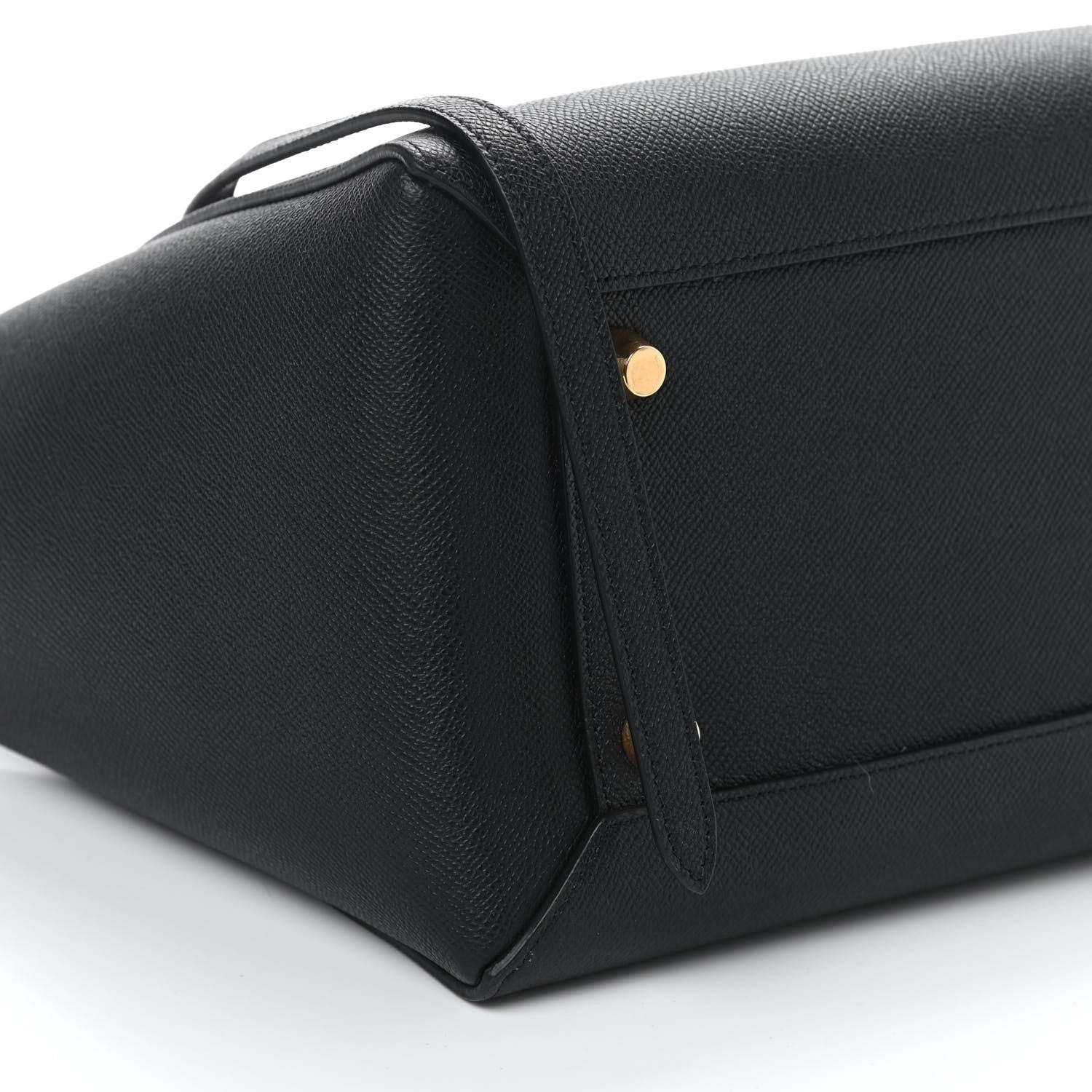 Celine Grained Calfskin Mini Belt Bag Black 7 of 9