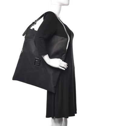 Fendi Nylon Shoulder Bag Black 2 of 8