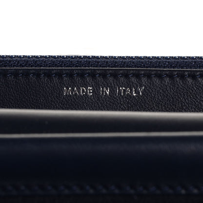 Chanel Lambskin Quilted Boy Wallet On Chain WOC Navy 7 of 9