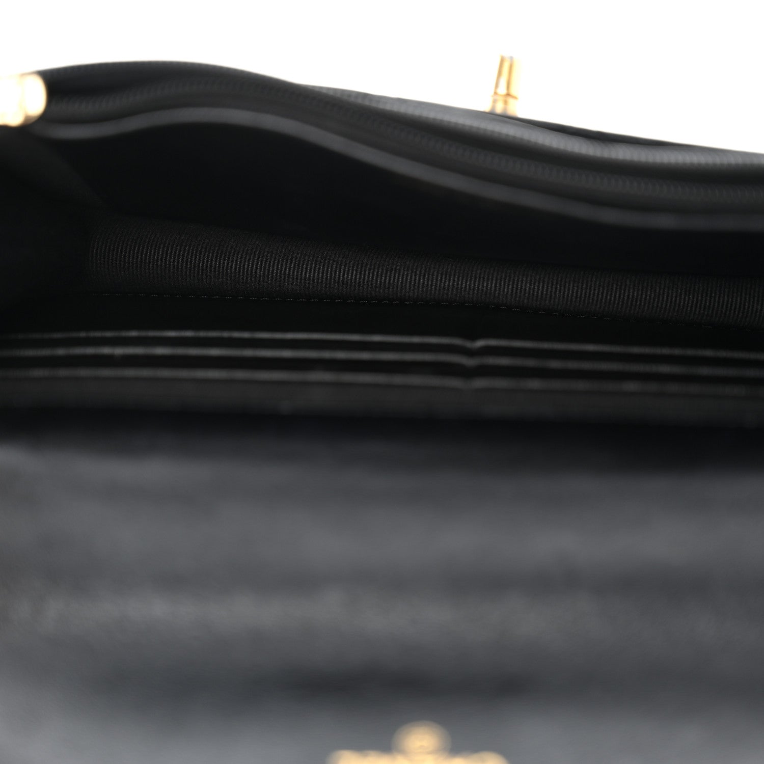 Chanel Lambskin Quilted Sweetheart Wallet On Chain WOC Black 5 of 14