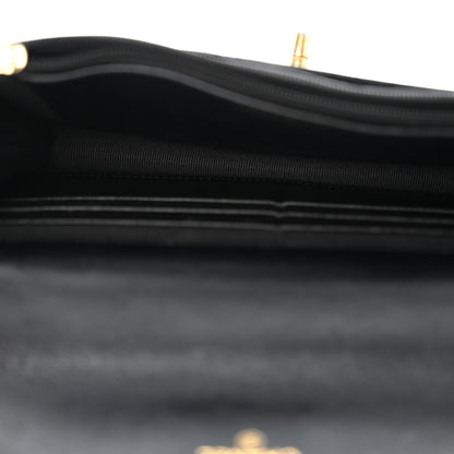 Chanel Lambskin Quilted Sweetheart Wallet On Chain WOC Black 5 of 14