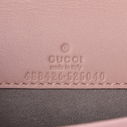 Gucci Calfskin Matelasse GG Marmont Mini Bag Perfect Pink 6 of 8