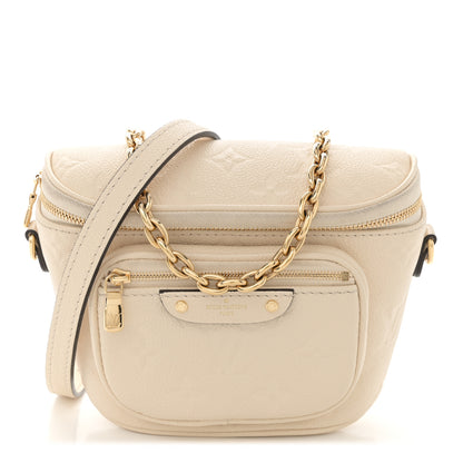 Louis Vuitton Empreinte Mini Bumbag Cream 1 of 12