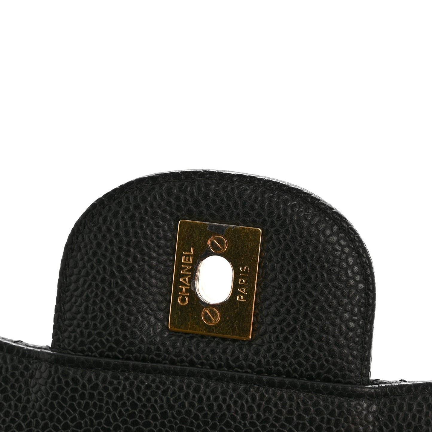 Caviar Quilted Jumbo Single Flap Black