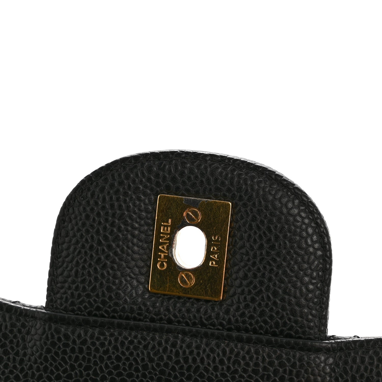 Chanel Caviar Quilted Jumbo Single Flap Black 11 of 13
