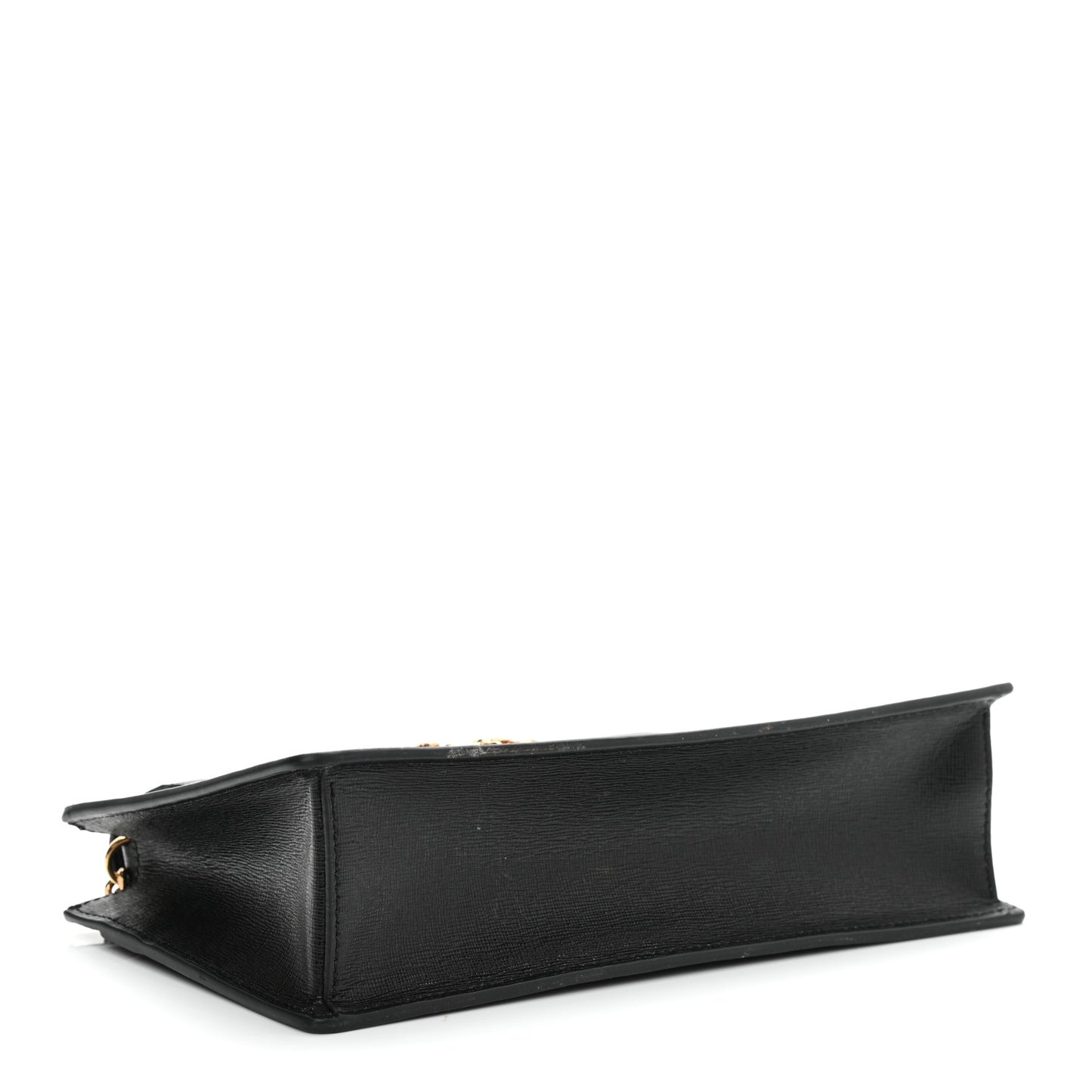 Saffiano Virtus Small Shoulder Bag Black
