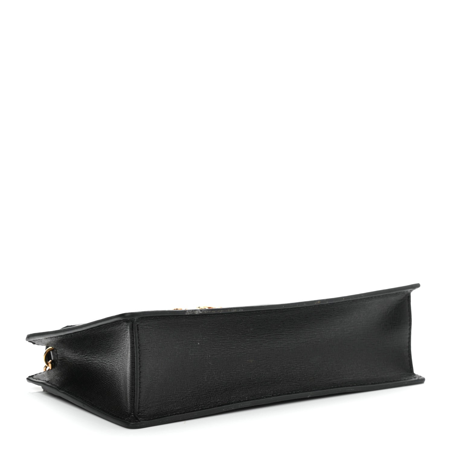 Versace Saffiano Virtus Small Shoulder Bag Black 4 of 12
