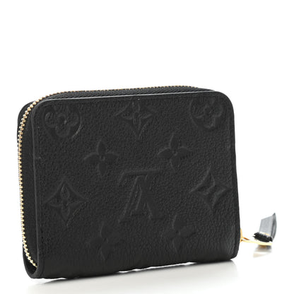 Louis Vuitton Empreinte Zippy Coin Purse Black 2 of 4