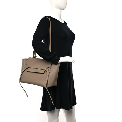 Celine Grained Calfskin Mini Belt Bag Light Taupe 2 of 14