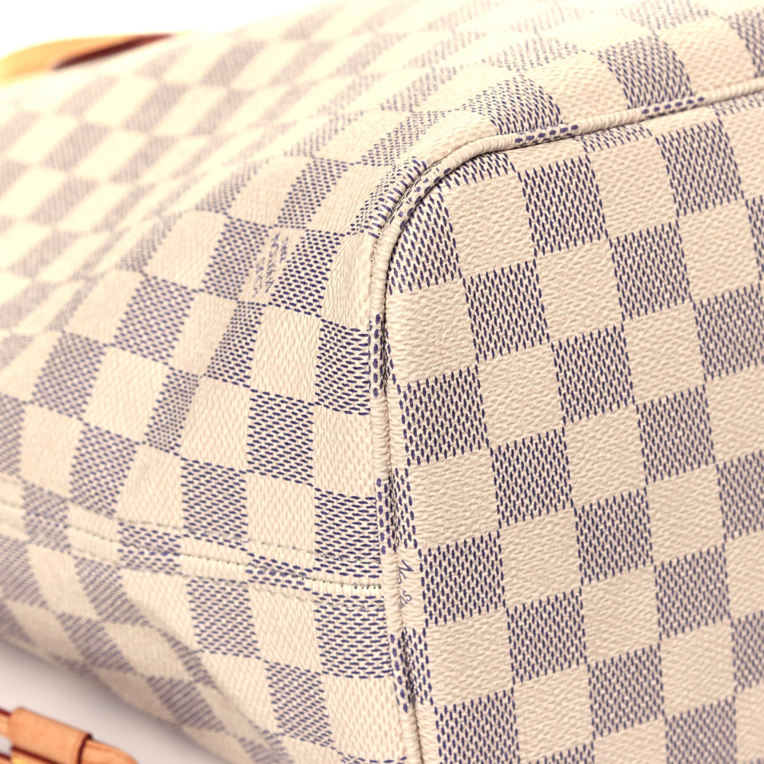 Louis Vuitton Damier Azur Neo Neverfull MM Rose Ballerine 9 of 13