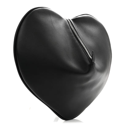 Alaia Lambskin Le Coeur Soft Clutch Black 2 of 8