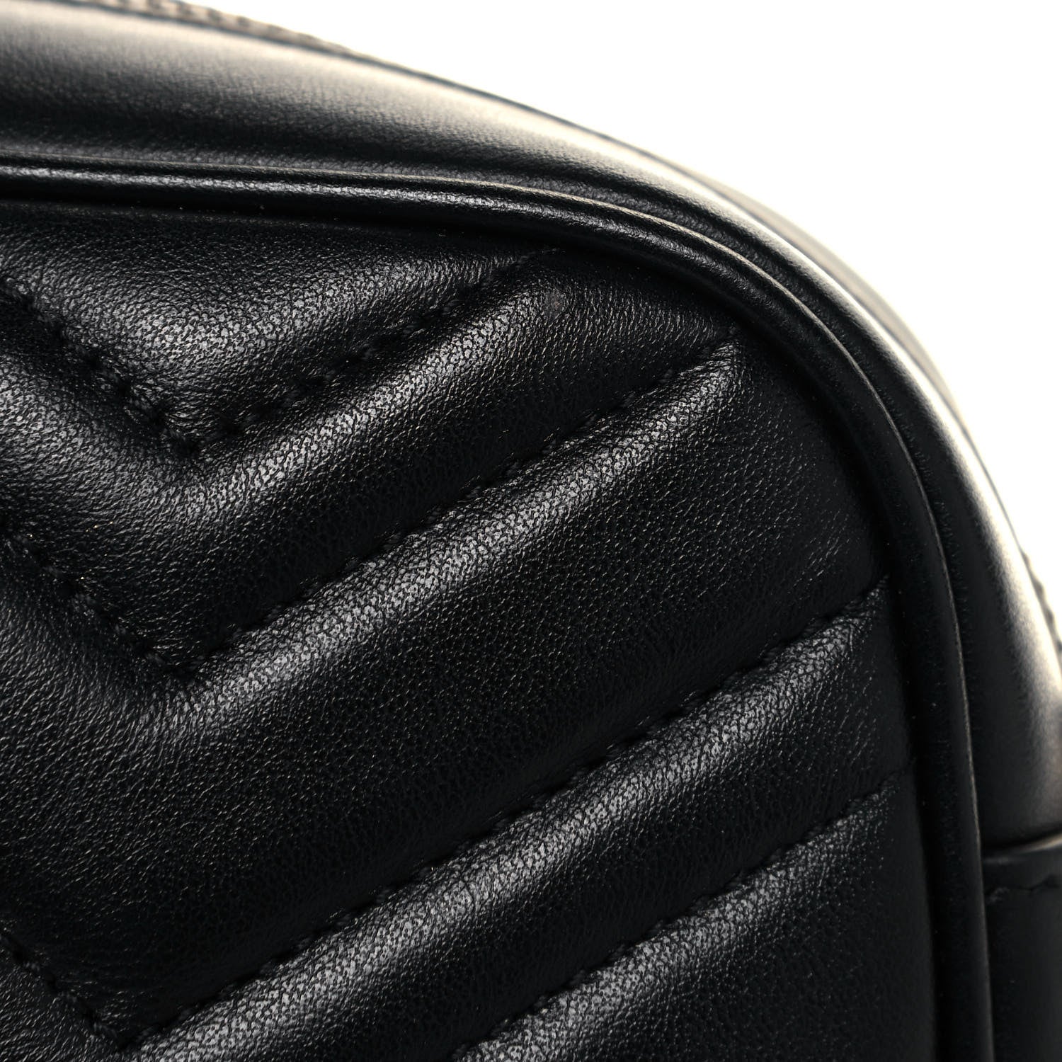 Gucci Calfskin Matelasse Small GG Marmont Chain Shoulder Bag Black 16 of 16