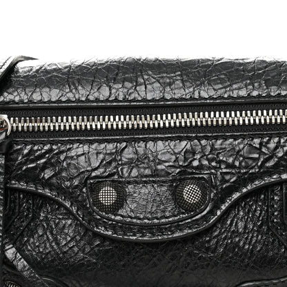 Balenciaga Agneau Arena Le Cagole Sling Bag XS Black 8 of 10
