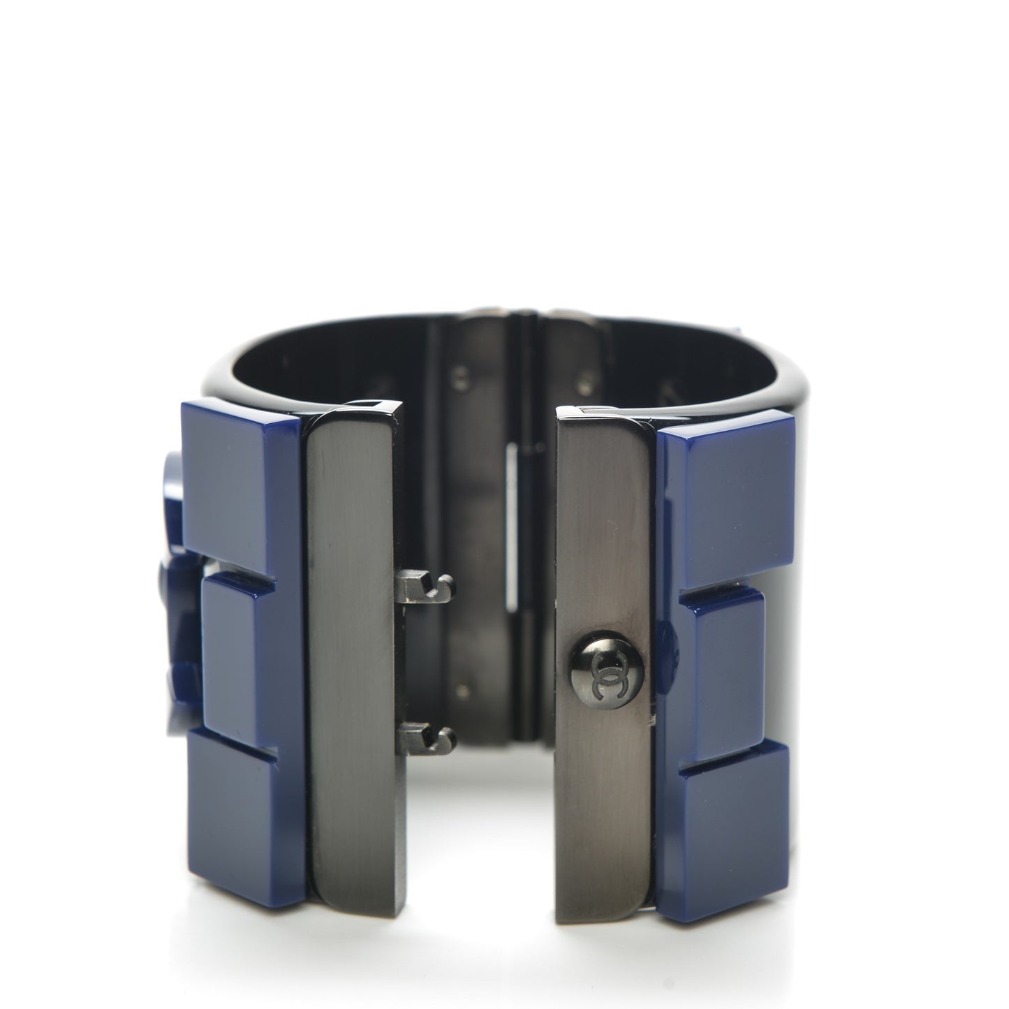 Plexiglass Lego Boy Cuff Black Blue