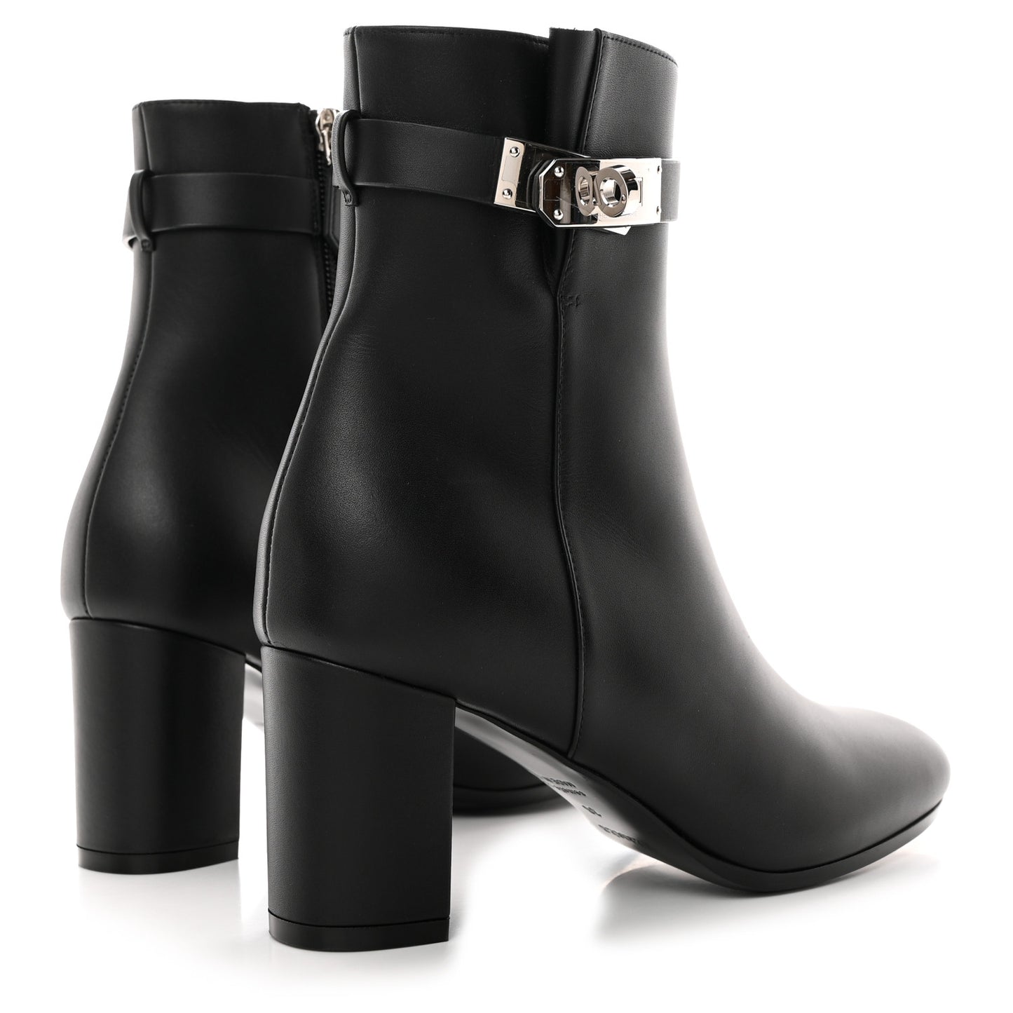 Calfskin Saint Germain Ankle Boots 36 Black