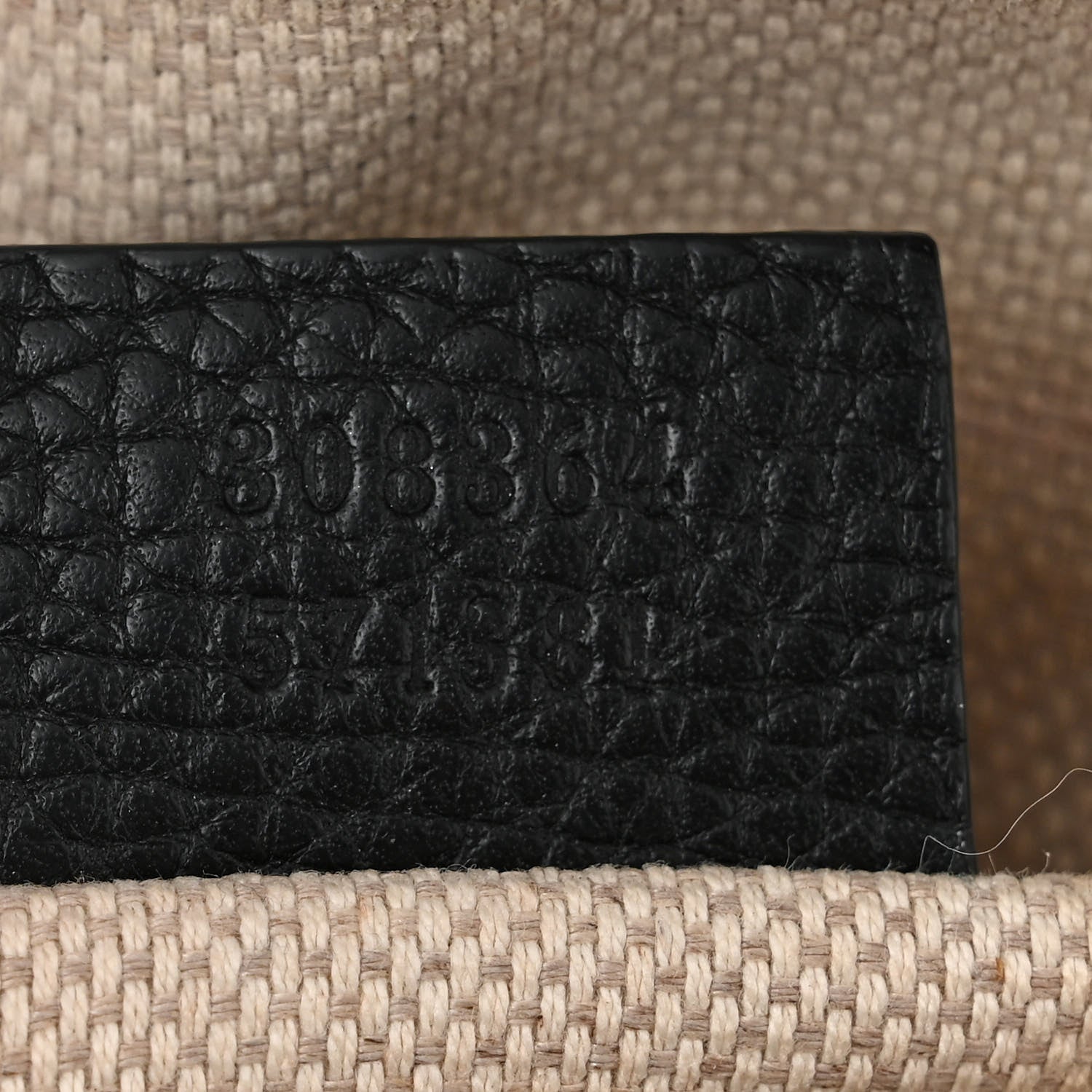 Gucci Pebbled Calfskin Small Soho Disco Bag Black 7 of 10