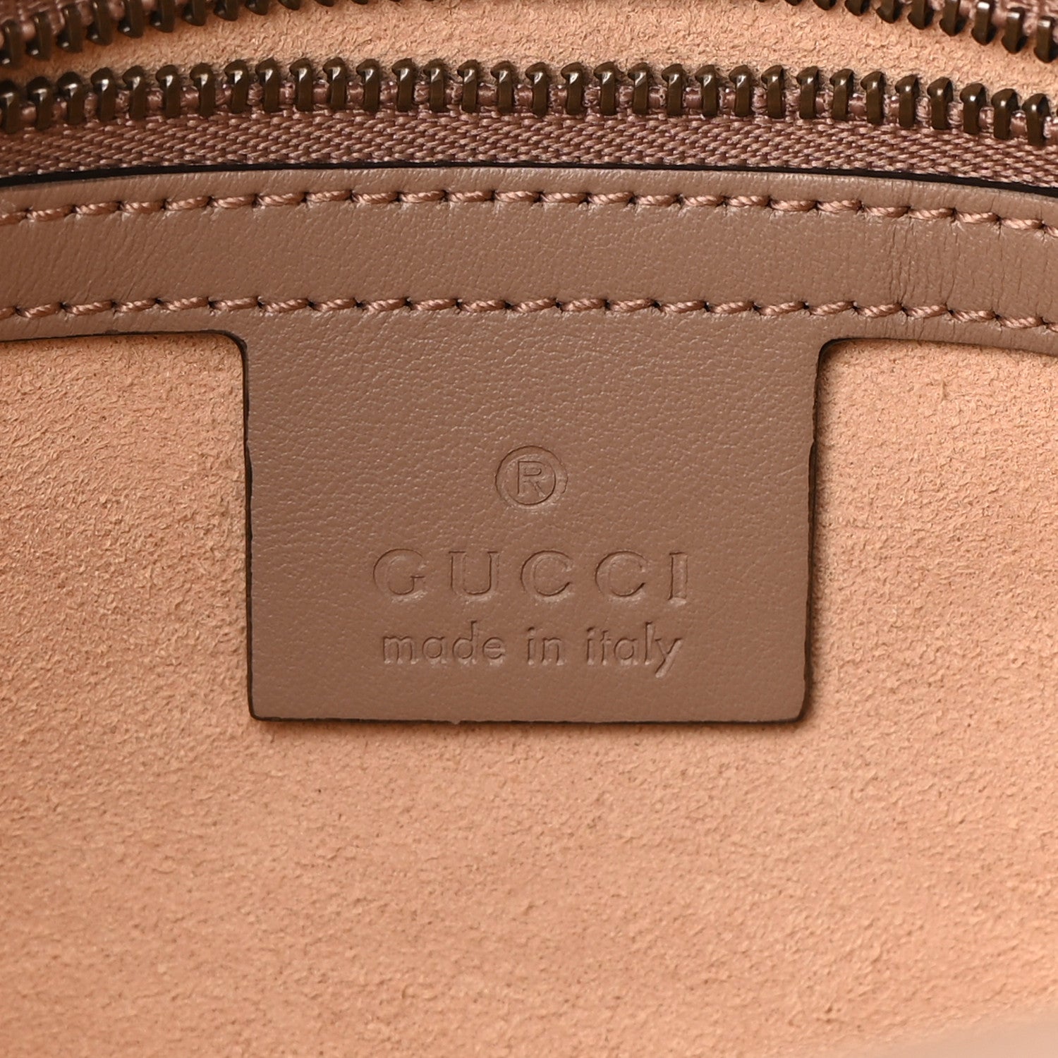 Gucci Calfskin Matelasse Small GG Marmont Shoulder Bag Porcelain Rose 6 of 10