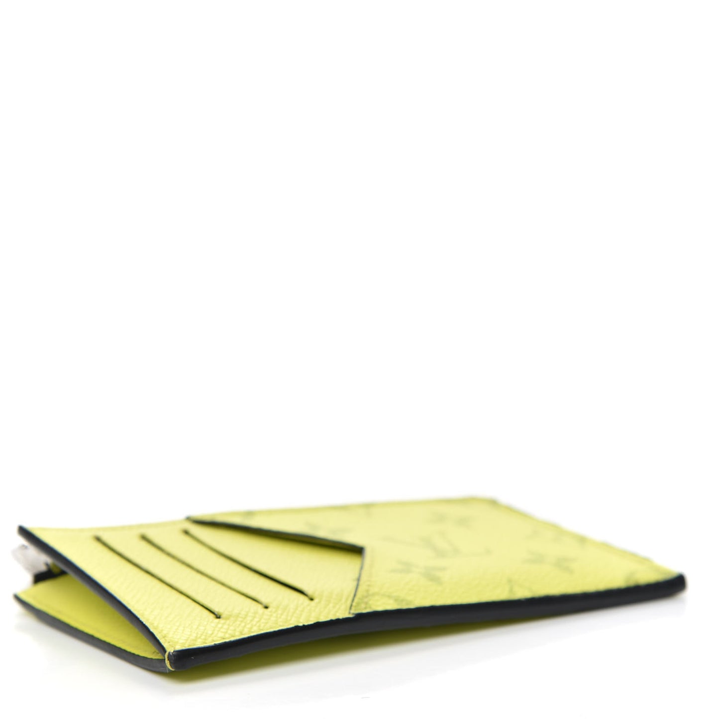 Monogram Taiga Coin Card Holder Yellow