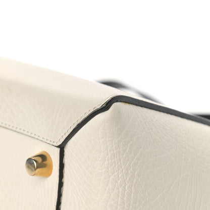 Celine Bullhide Mini Belt Bag Black White 11 of 19