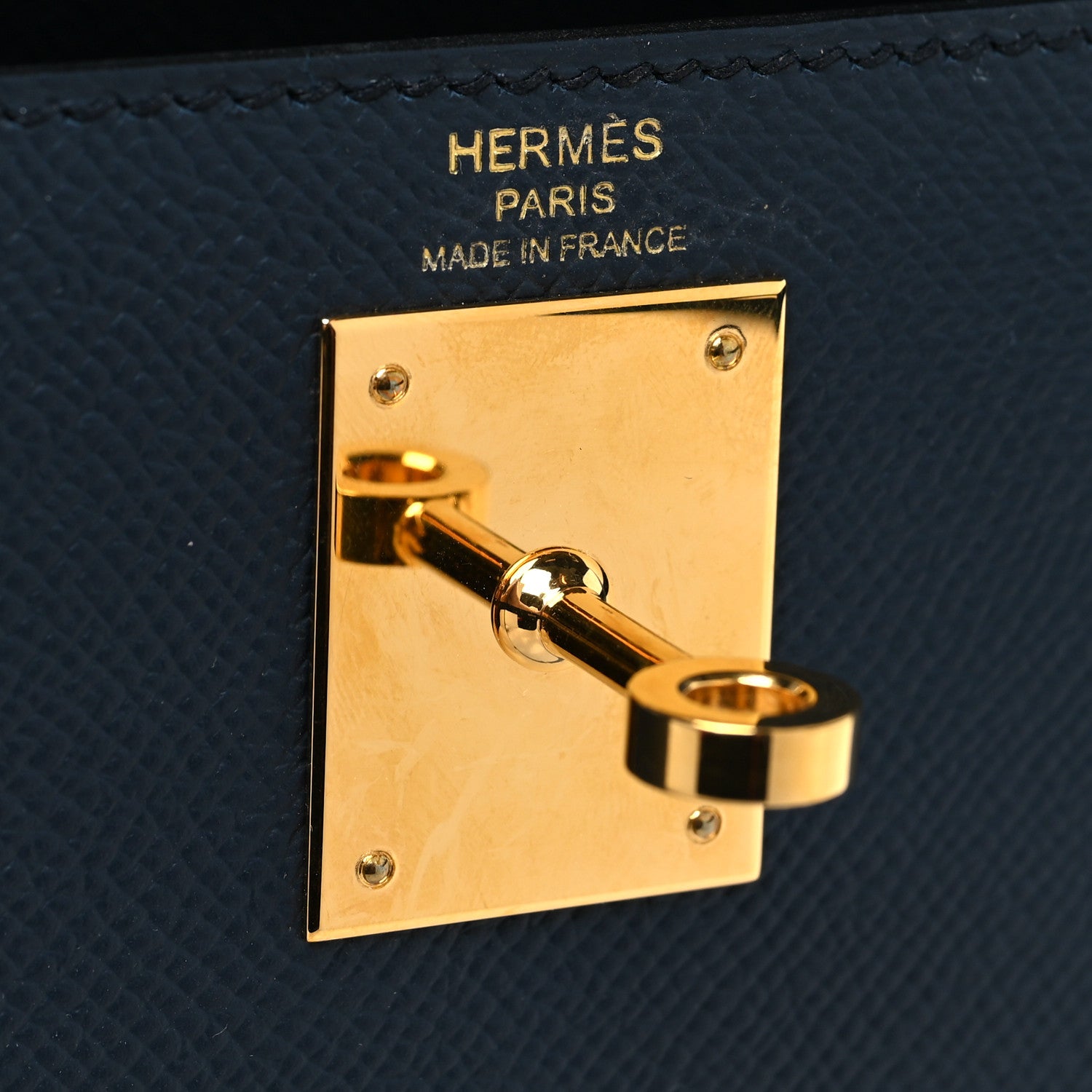 Hermes Epsom Kelly Sellier 28 Bleu Indigo 6 of 13