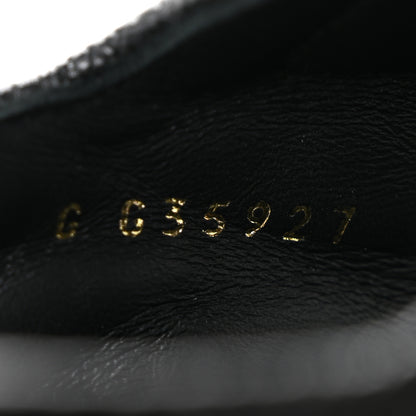 Chanel Grained Calfskin Velcro Dad Sandals 36 Black 9 of 11