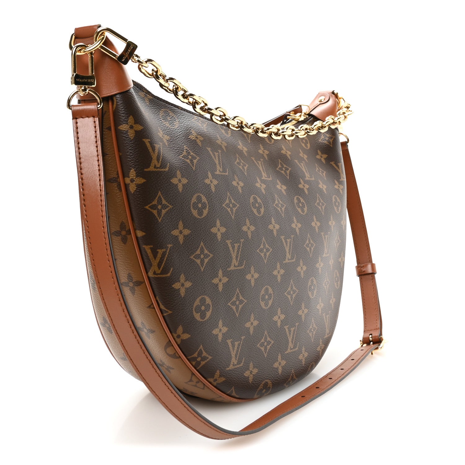 Louis Vuitton Reverse Monogram Loop Hobo 3 of 10