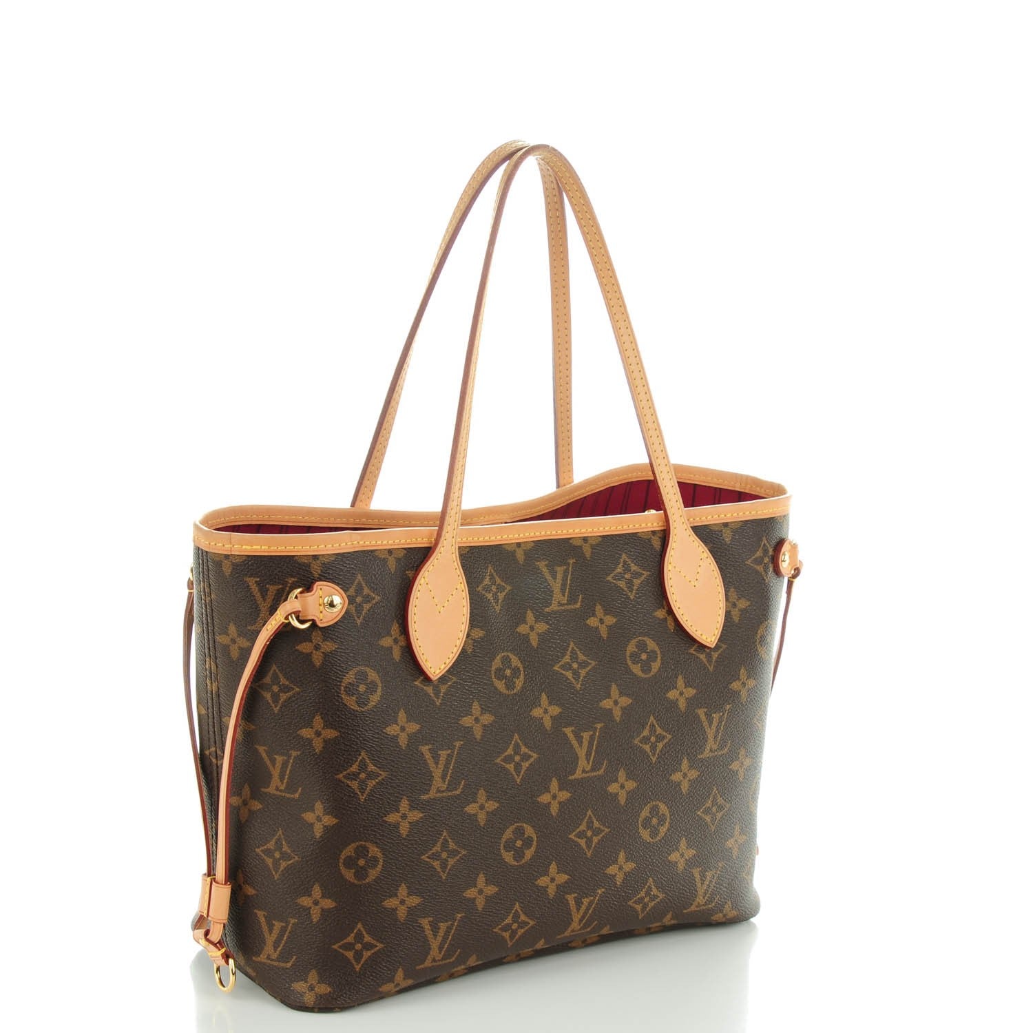 Louis Vuitton Monogram Neverfull PM Fuchsia 3 of 7