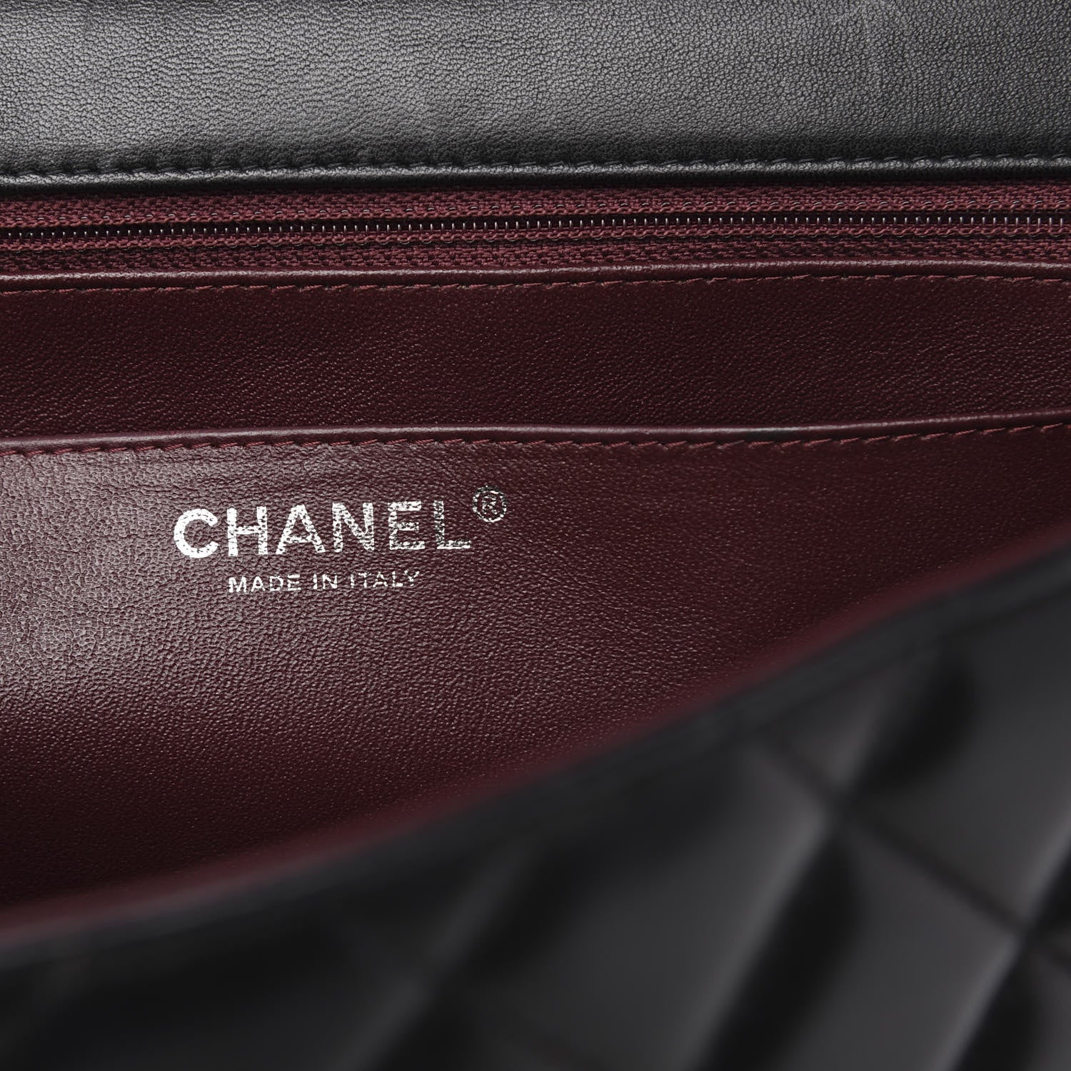 Chanel Lambskin Quilted Maxi Single Flap Black 6 of 16