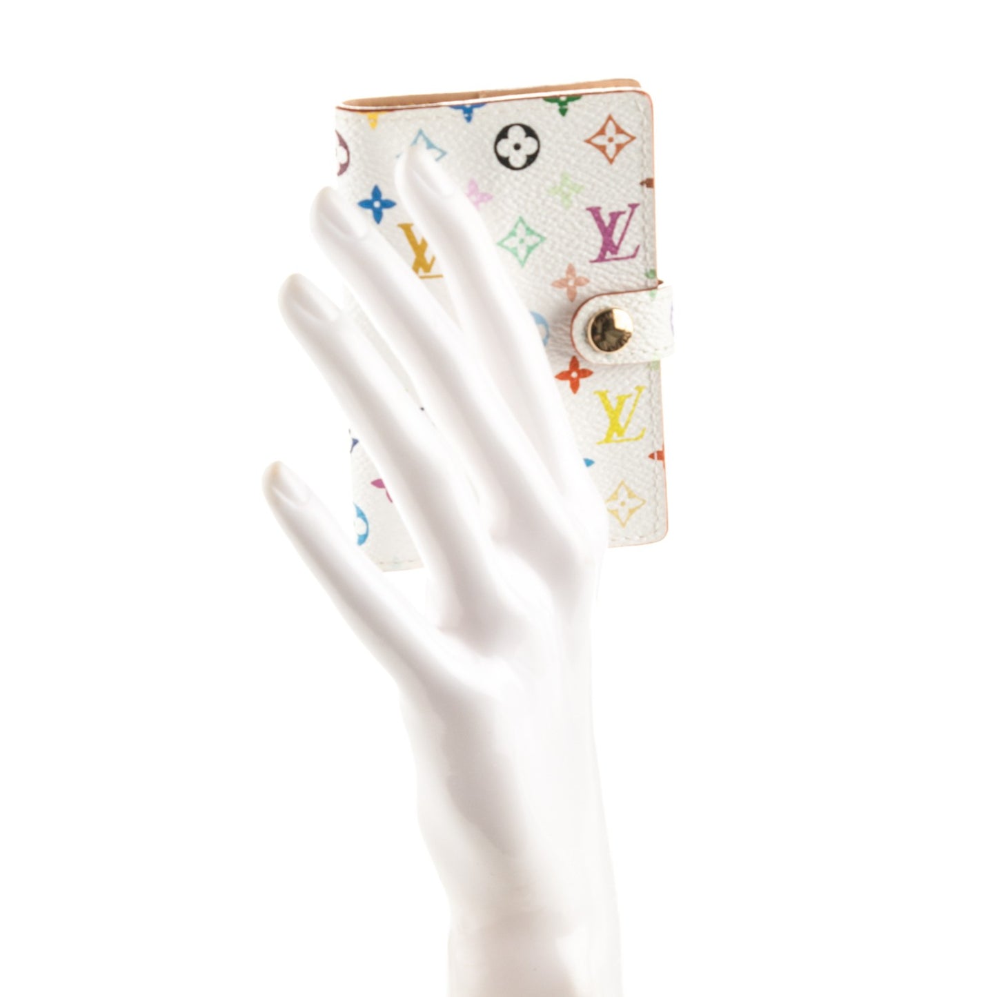 Monogram Multicolor Carnet de Bal Mini Agenda Cover White