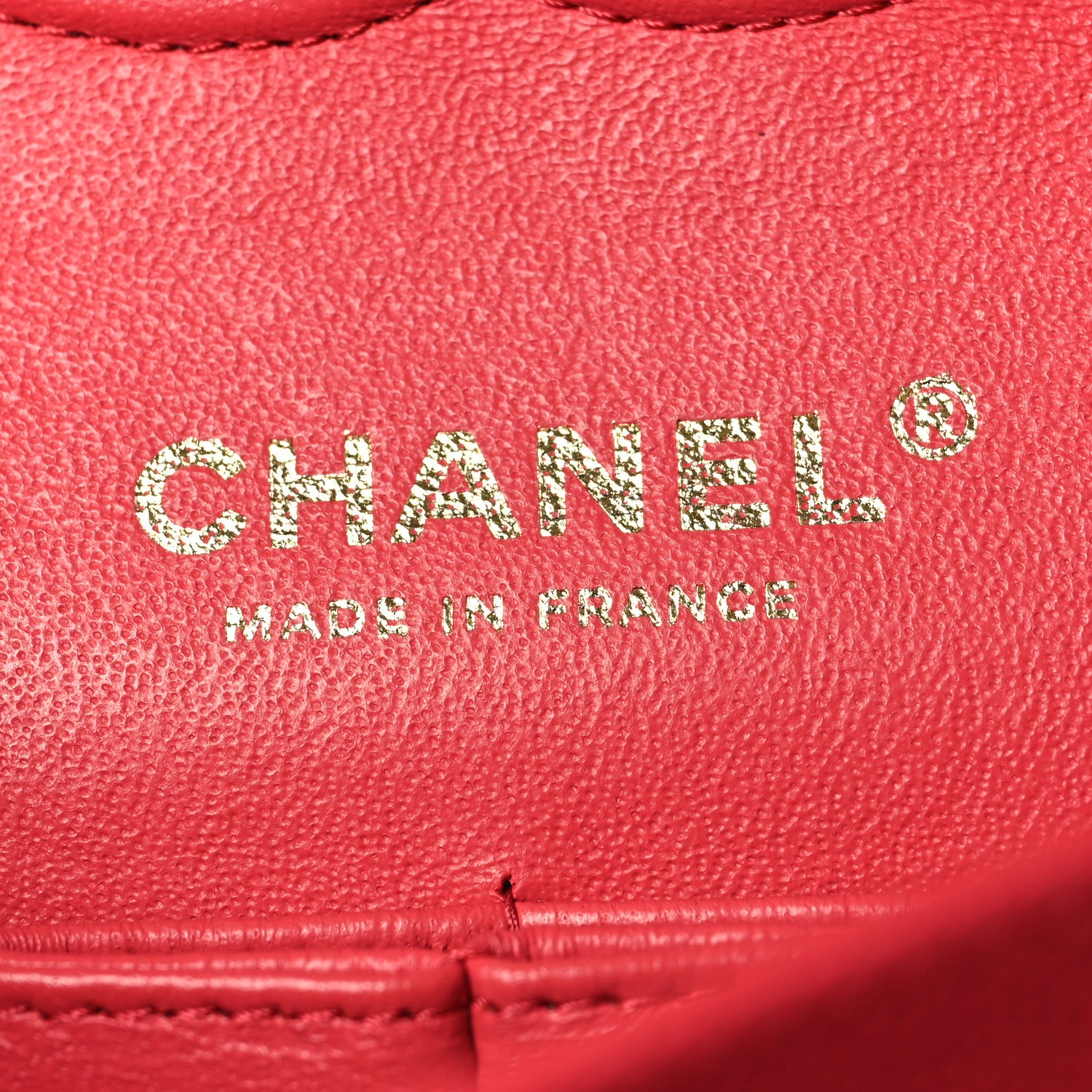 Chanel Caviar Quilted Medium Double Flap Dark Pink 6 of 11