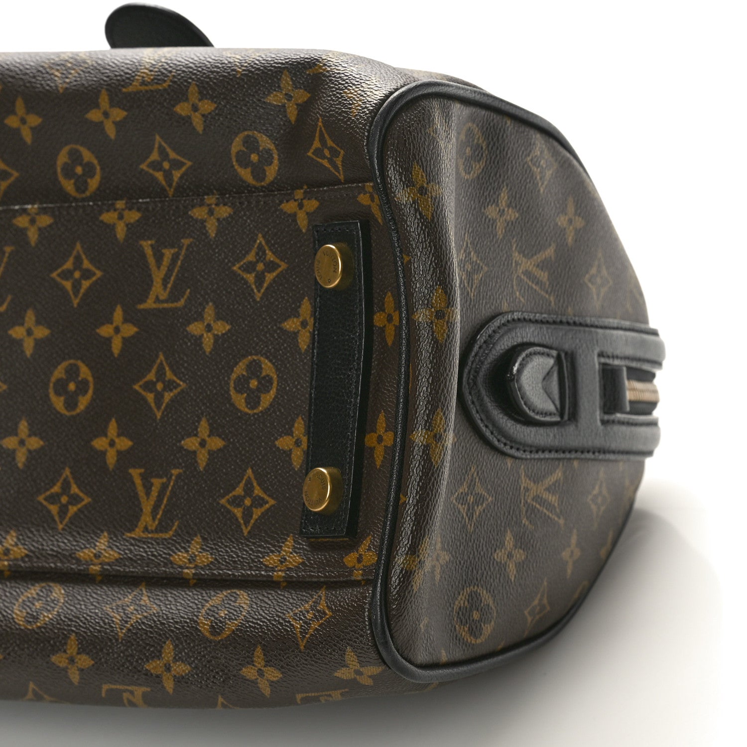 Louis Vuitton Monogram Golden Arrow Speedy Black 9 of 10