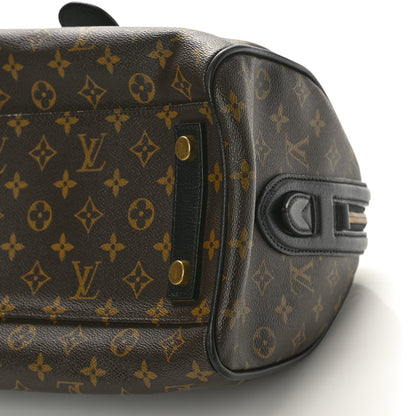 Louis Vuitton Monogram Golden Arrow Speedy Black 9 of 10