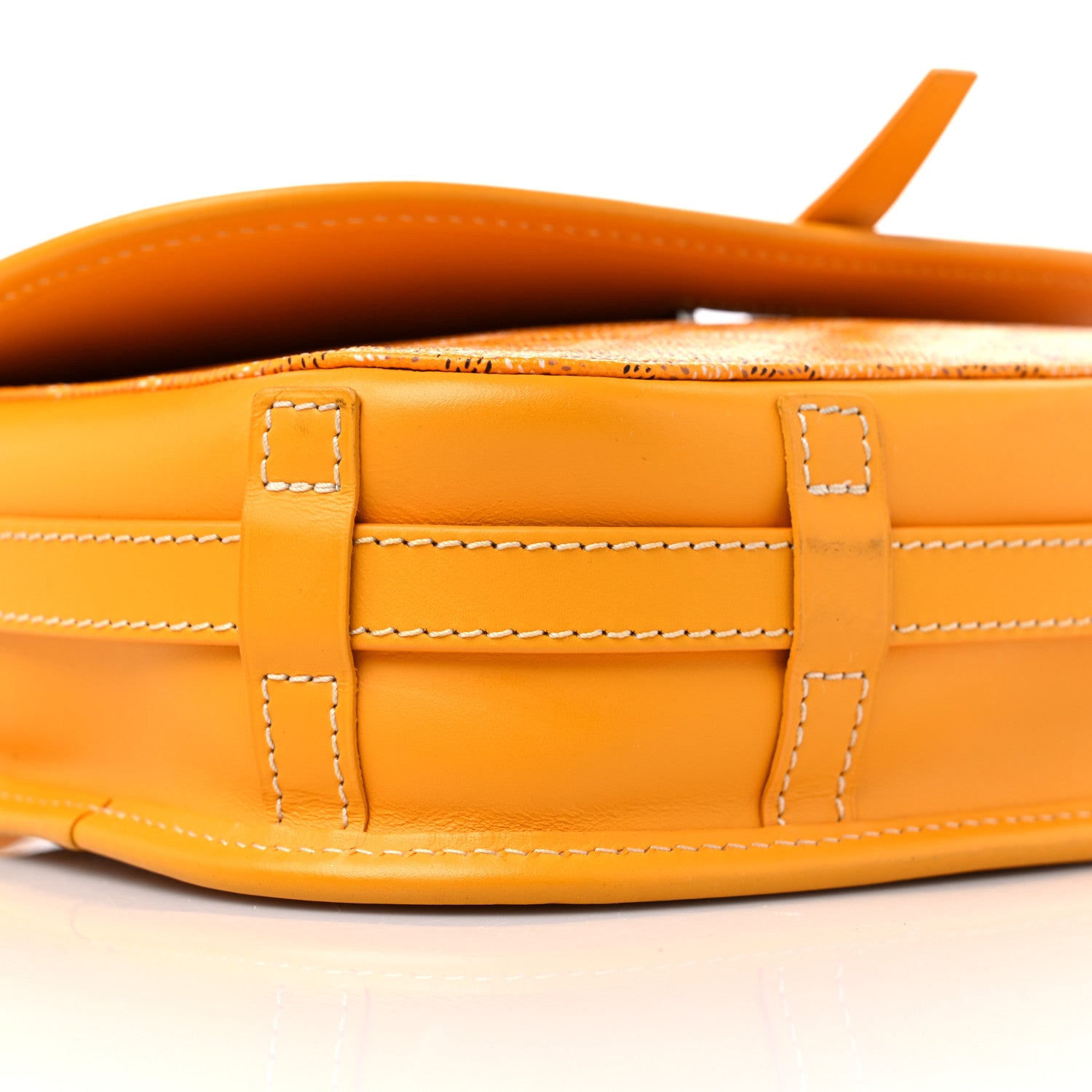 Goyard Goyardine Belvedere II PM Messenger Bag Yellow 7 of 11