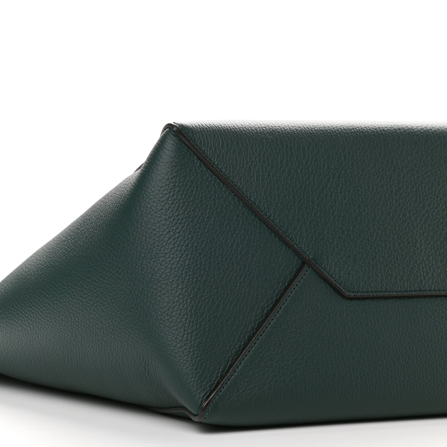 Celine Soft Grained Calfskin Small Belt Cabas Phantom Amazone 8 of 9