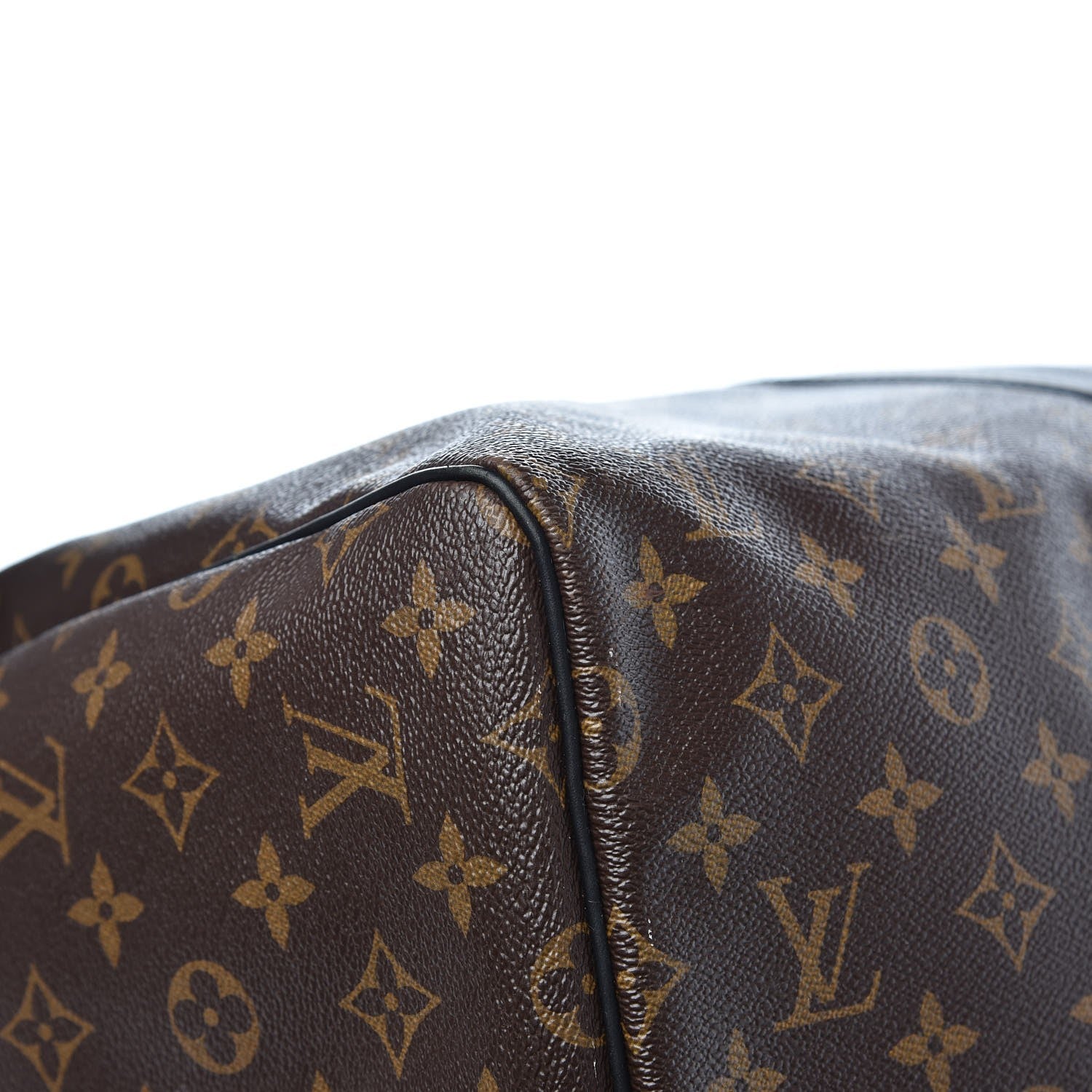 Louis Vuitton Monogram Macassar Keepall Bandouliere 55 7 of 10