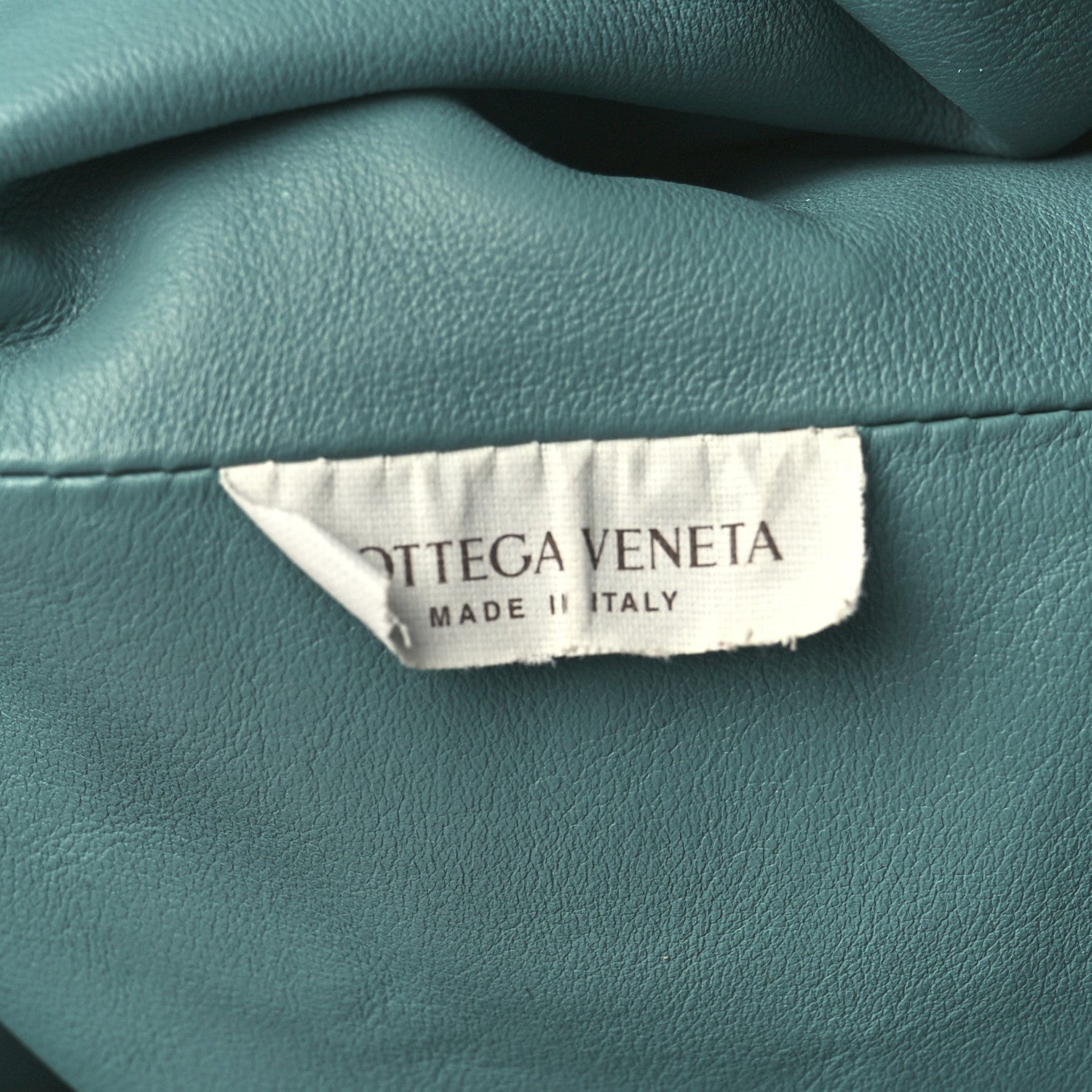 Bottega Veneta Smooth Butter Calf The Pouch Oversized Clutch Linoleum 6 of 11