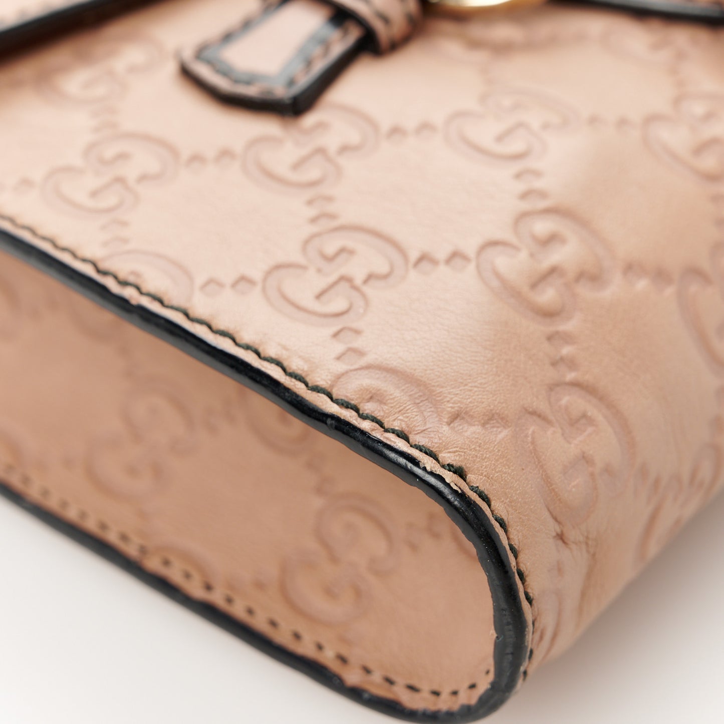 Guccissima Small Emily Chain Shoulder Bag Camelia